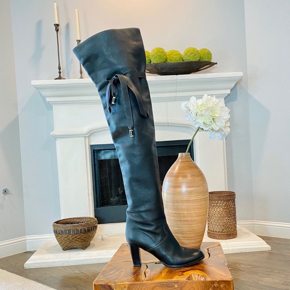 Chloe Shoes - Sold Chloé Over The Knee Thigh High Leather Boots
